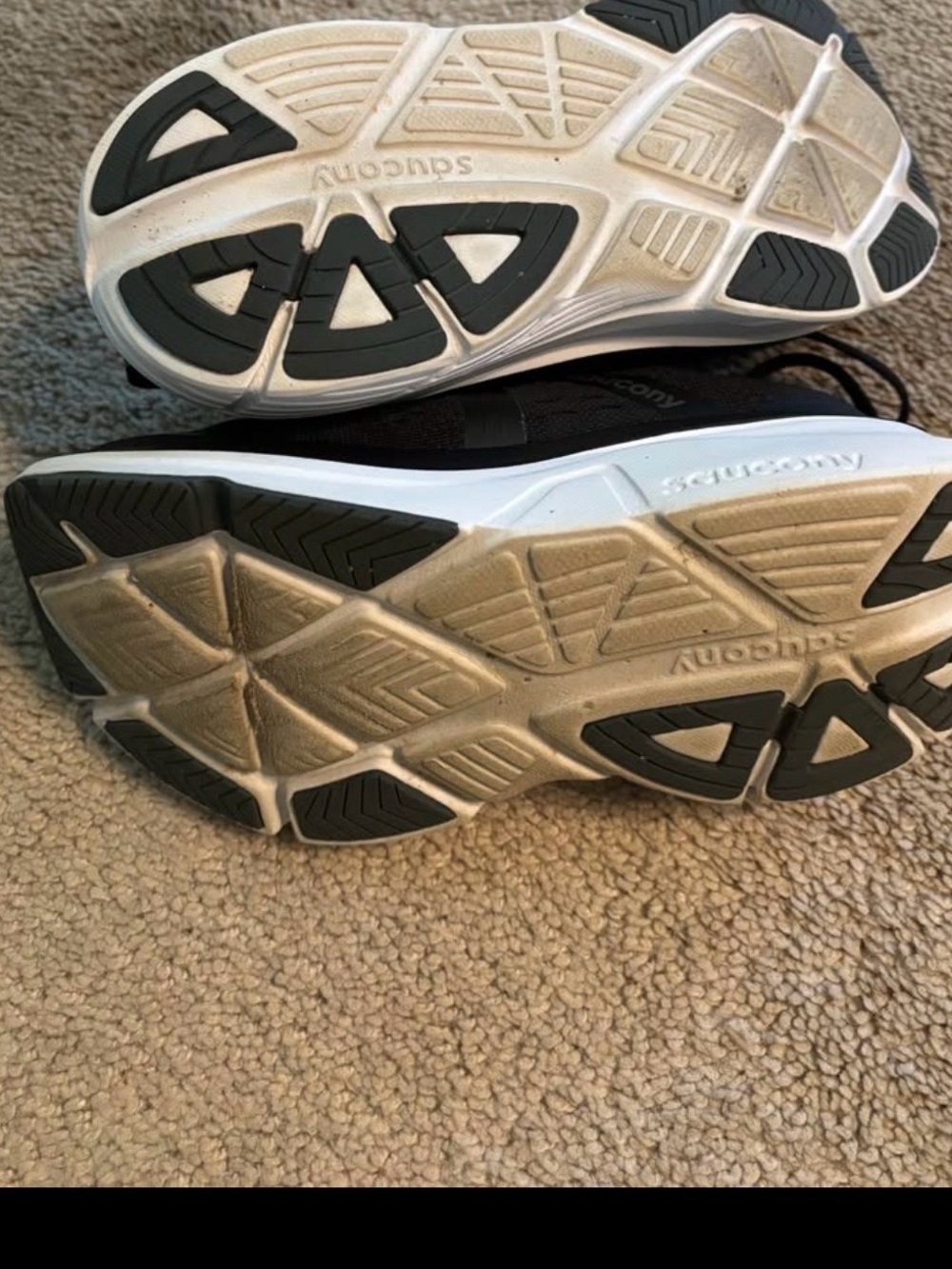 Saucony Black Running Sneakers